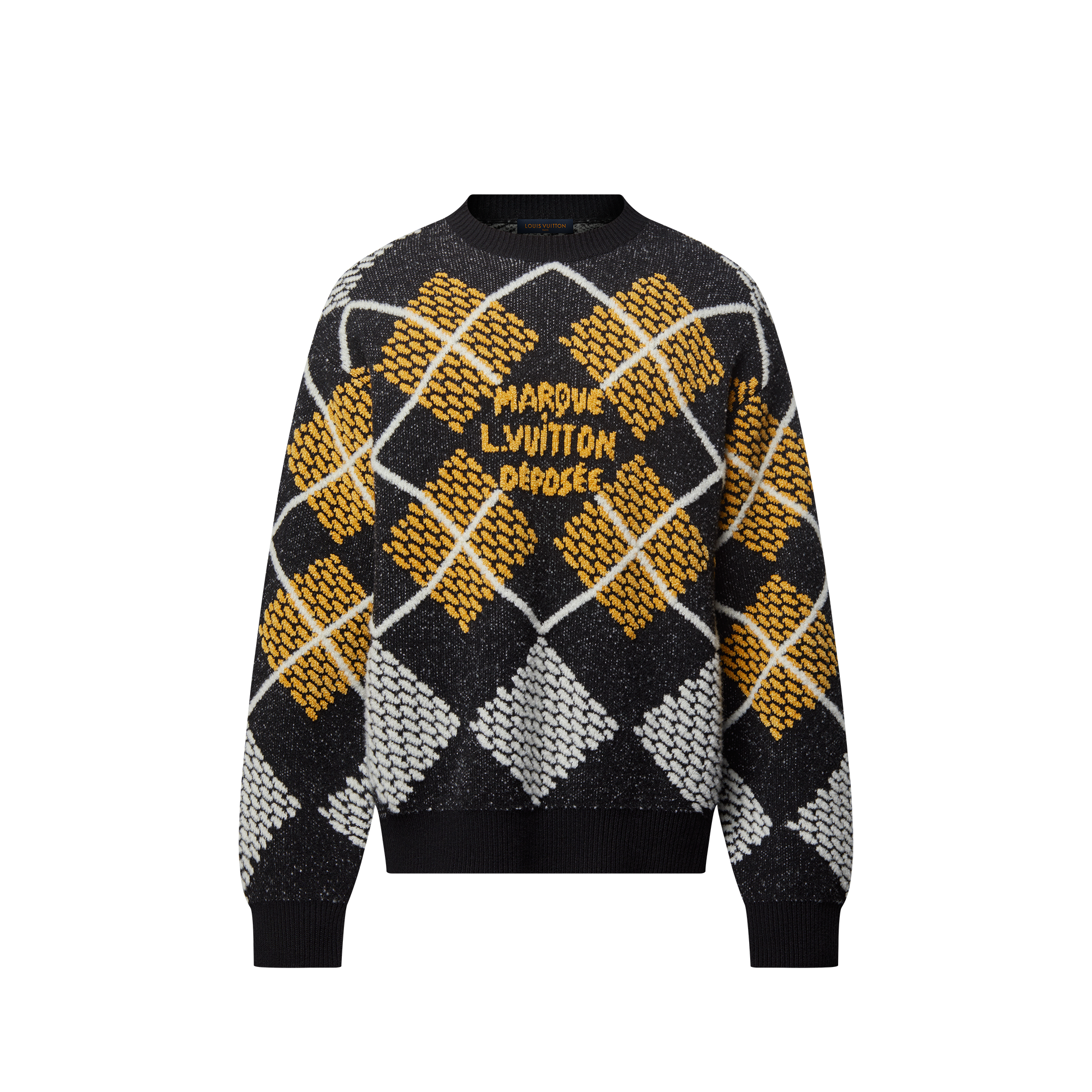 L-V WOOL SWEATER YELLOW