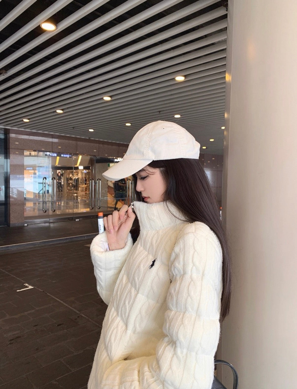 RL STRICK PUFFER JACKE