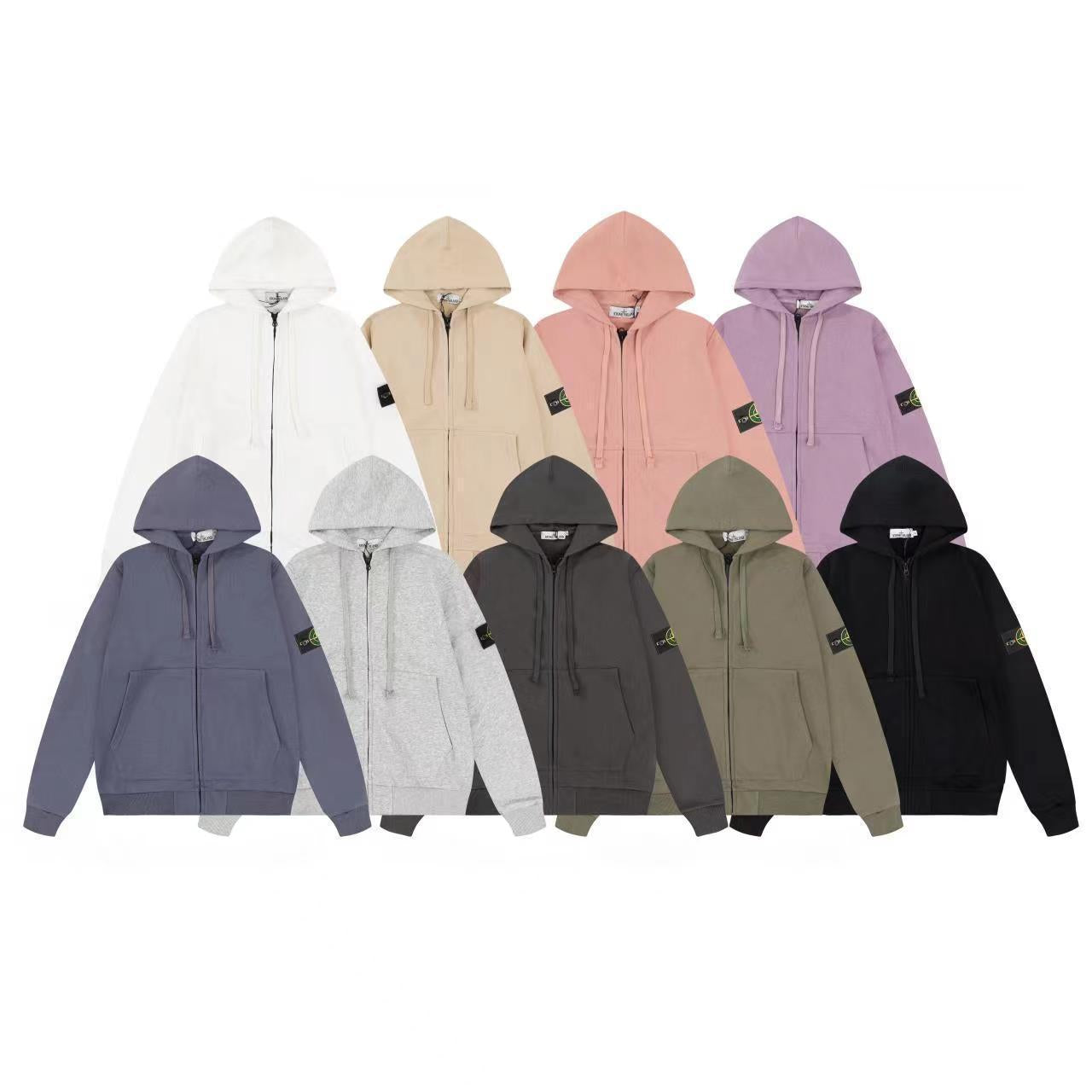 STONE BASIC STRICK-JACKE