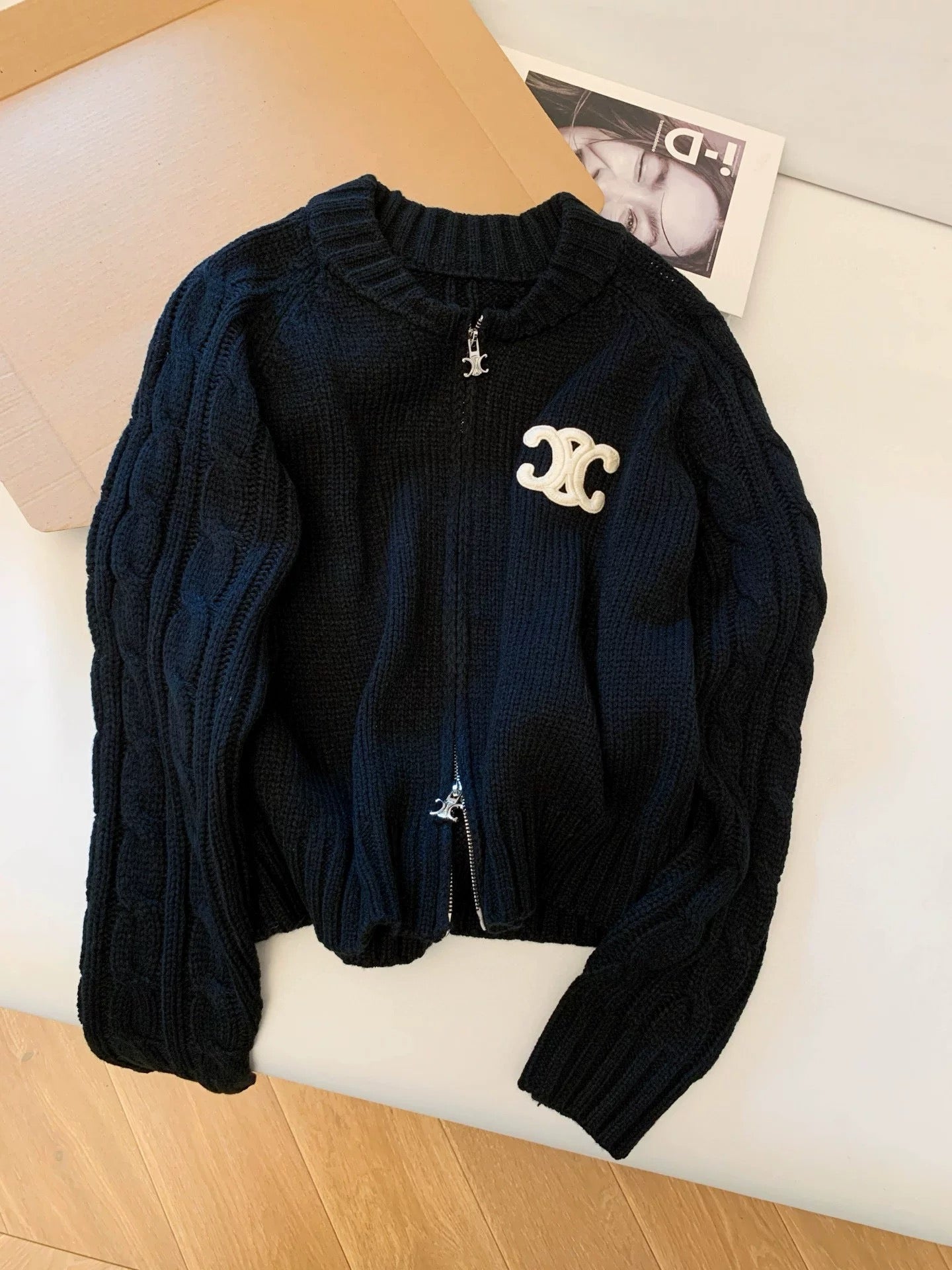 CLNE WOOL STRICKJACKE