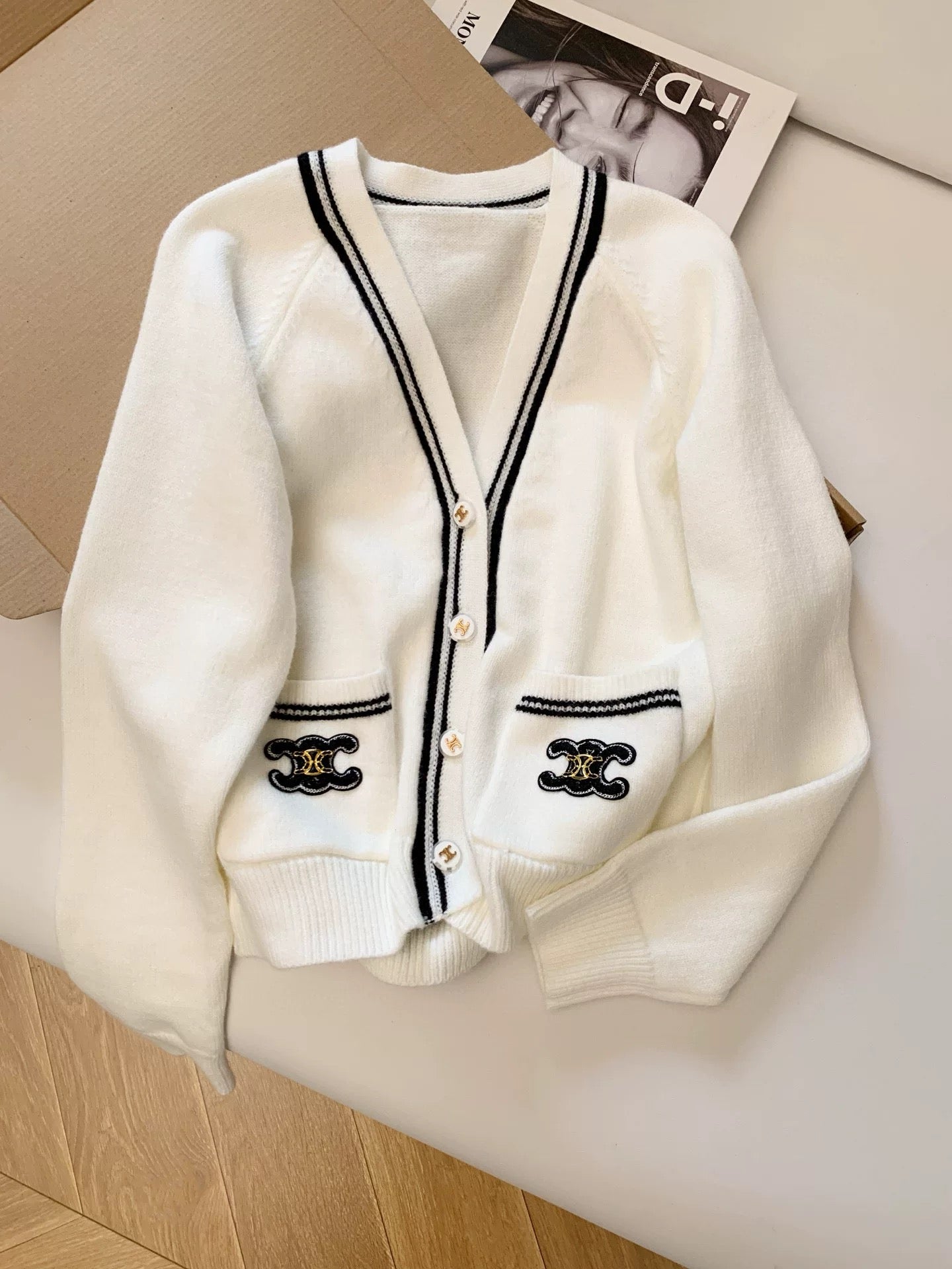 CLNE VINT STRICKJACKE