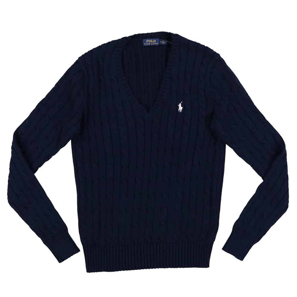 RL CBALE KNIT SWEATER